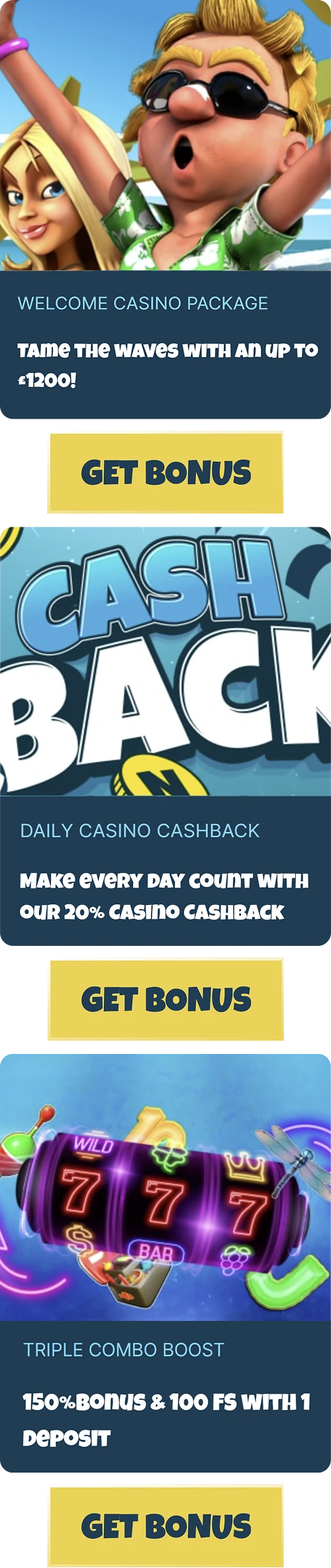 Nalu casino bonus
